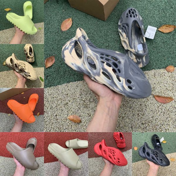 

slides slippers desert sand summer brown flat mens women mineral blue beach resin slide sandal graffiti bone rubber mxt moon gray mineral, Black