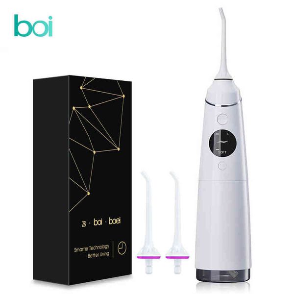 

nxy toothbrush boi lcd screen smart electric oral irrigator portable 4 mode 280ml tank jet water pulse flosser dental for false teeth cleane