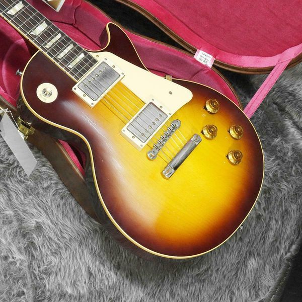 

1958 les std bourbon burst ultra light aged electric guitar