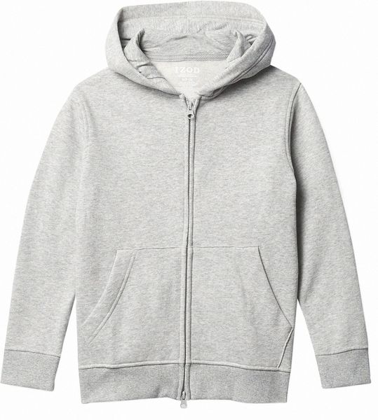

boys' sensory-friendly soft full-zip hoodie sweatshirt y8b9#, Black