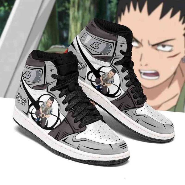 

shikamaru shoes skill costume boots anime sneakers, Black