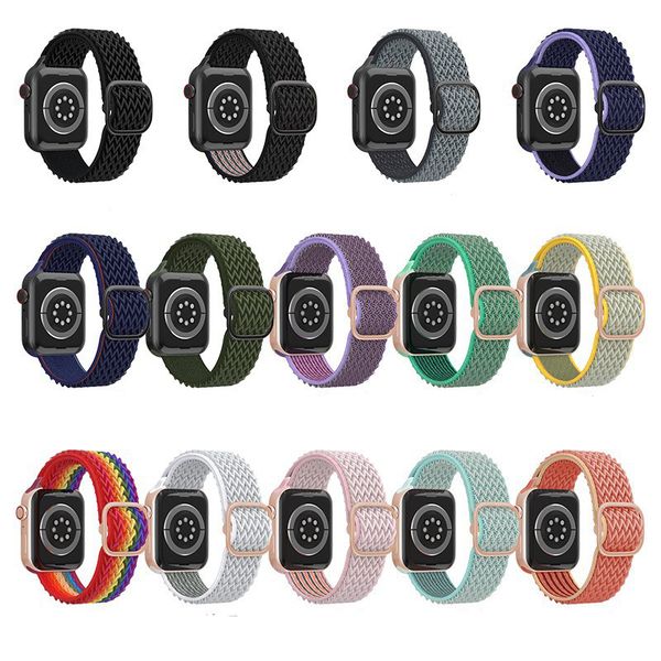 

knit wave designer straps for apple watch band iwatch strap series 7 40mm 45mm mens bracelets wowan fashion bands smart watches bracelet sma
