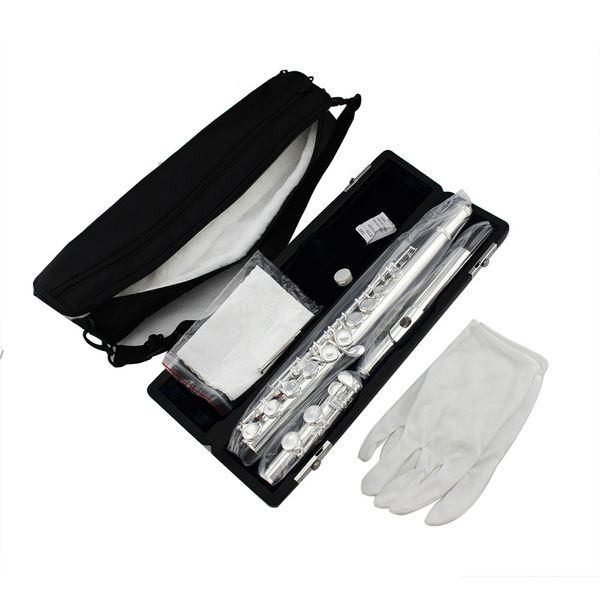

cupronickel body silver plated 16 closed hole tone c flute