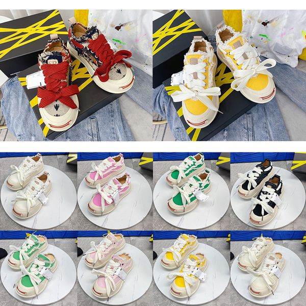 

2023 designer smilerepublic casual shoes smile republic chunk canvas sneakers women men tassels trainer stars loves thick rubber bottom slip, Black