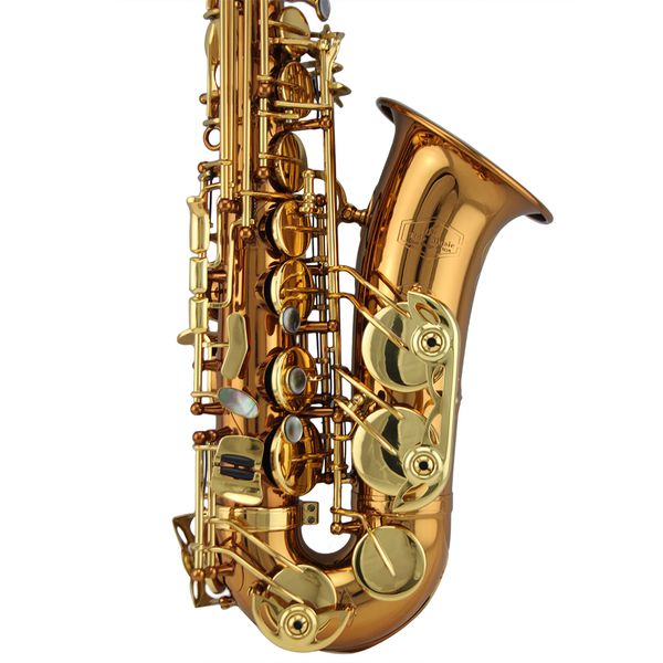 

high grade coffee gold lacquer alto saxophone