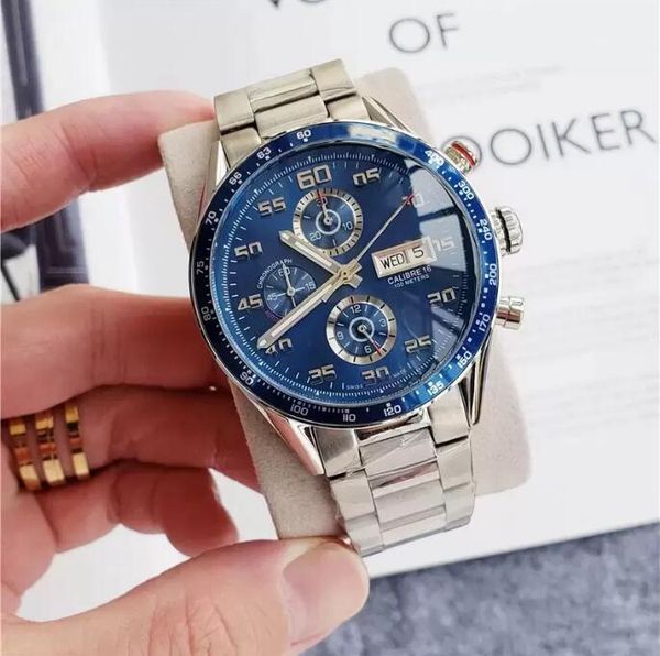 

u1 watches high-end men's mechanical watch selling business style aaa waterproof boutique steel watchband sapphire surface 42mm, Slivery;brown