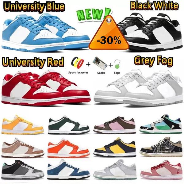 

designer black white low sneakers men women casual shoes platform shoe unc blue grey fog varsity green chicago syracuse georgetown sail mens
