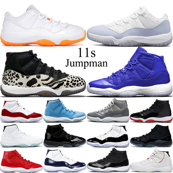 

11s basketball shoes for men women retro 11 royal blue cool grey citrus cap and gown concord cherry pure violet mens womens trainers outdoor