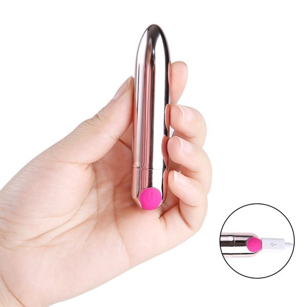 USB Mini Bullet Vibratoren sexy Spielzeug für Frauen Männer Starke Vibration G-punkt Anal Paar Vagina Massagegerät Leistungsstarke vibrierende Werkzeug