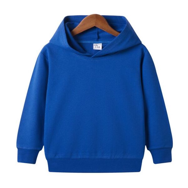 

children's hoodie sweater kids boys brand logo warm clothes pullover sweatshirts autumn girls outdoor sports outwear clothing, Black