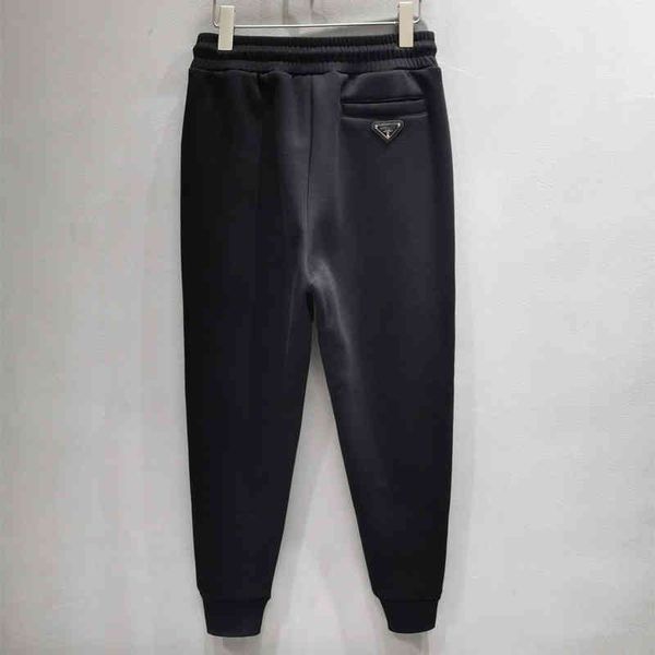 

clothing autumn and winter new couple's three-dimensional embroidery plush leisure pants men's and women's guard pants outlet, Black;white