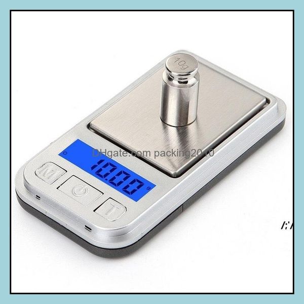 Pesando escalas Análise de medição Instrumentos Office School Business Industrial 200g/0,01g Mini Precision Digital Scale Digital Electronic 0.01