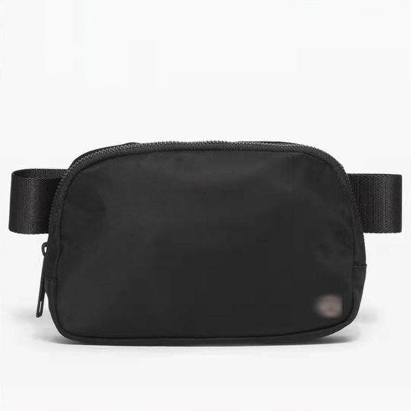 

lulu outdoor packs bags sports fitness bodypack running mobile phone storage pack bag black multifunctional equipment iwjl