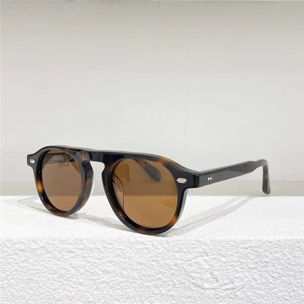 

james tart 501 sunglasses for men women summer style anti-ultraviolet retro plate full frame random box, White;black