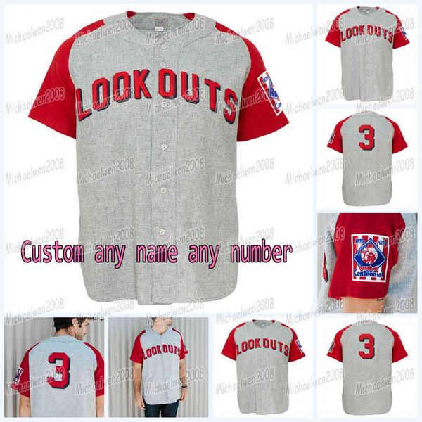 

custom men women youth chattanooga lookouts 1939 road jersey, Black