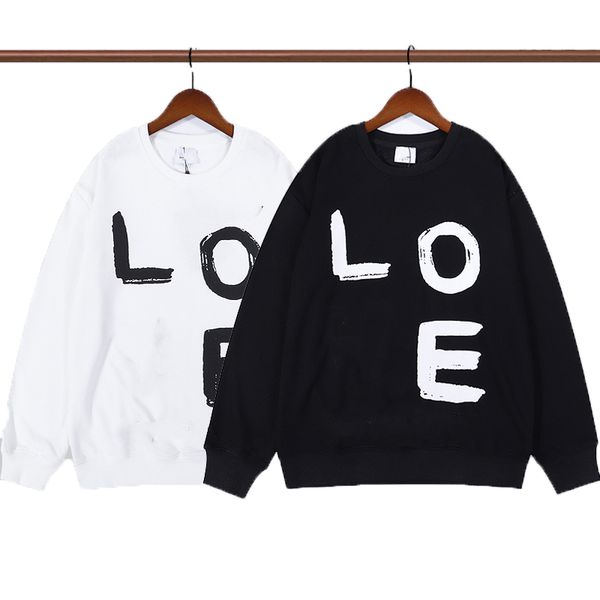 

men's sweatshirt brands and sweatshirts fashion letter print pattern hooded sportswear must-haves m-3xl, Black
