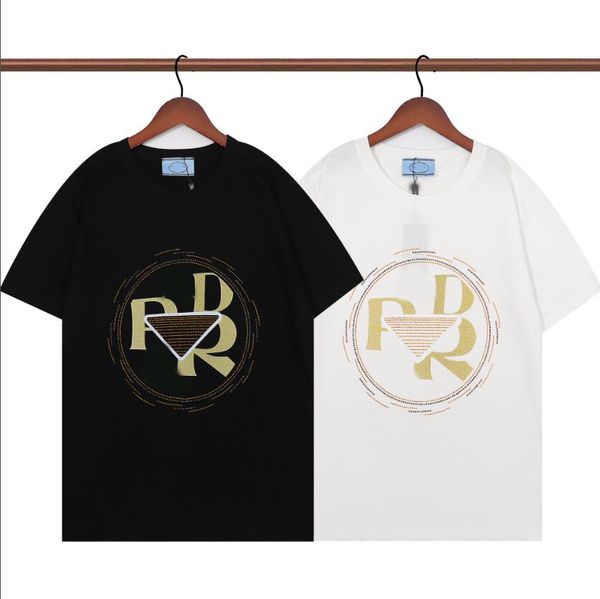 

2022 mens t shirt summer short sleeves for men women designer tshirts printed casual tshirt woman outdoor man tees crew neck clothes asian, White;black
