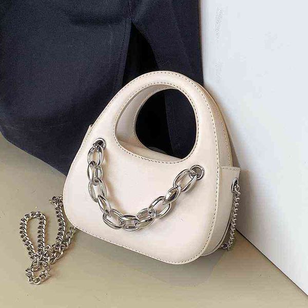 

women's small shoulder crossbody messenger bags for women 2022 luxury designer lady thick chain cute totes purses handbags g220509