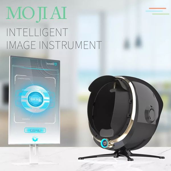 7in1 Tragbarer Wifi Smart Mirror Scanner 3D Gesichtshautanalysator Maschine Digitaler Hautschönheitsanalysator Tester mit Bildschirm