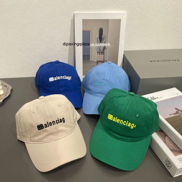 

ball caps designer balencaigass correct paris baseball women's duck tongue small casual versatile soft men's sun hat face in summe, Blue;gray