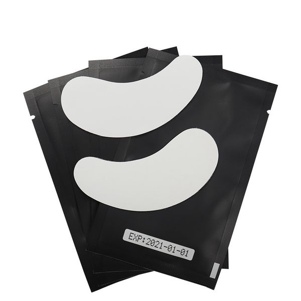 

eyelashes paper patches tips sticker wraps under eye pads black package for eyelash extension women makeup tools 056