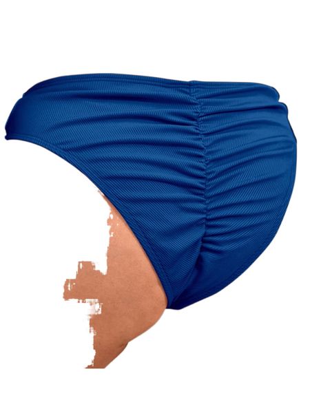 

plus ruched back bikini bottom f0tm#, Black