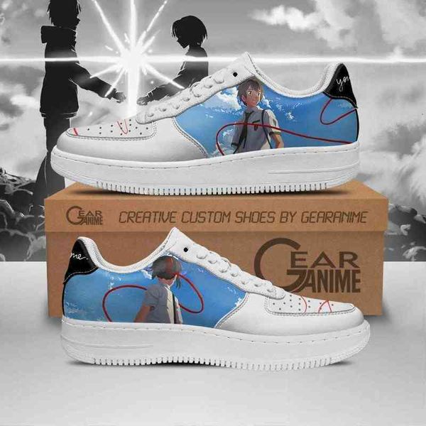

shoes diy anime your name custom sneakers casual running sport walking lightweight tennis