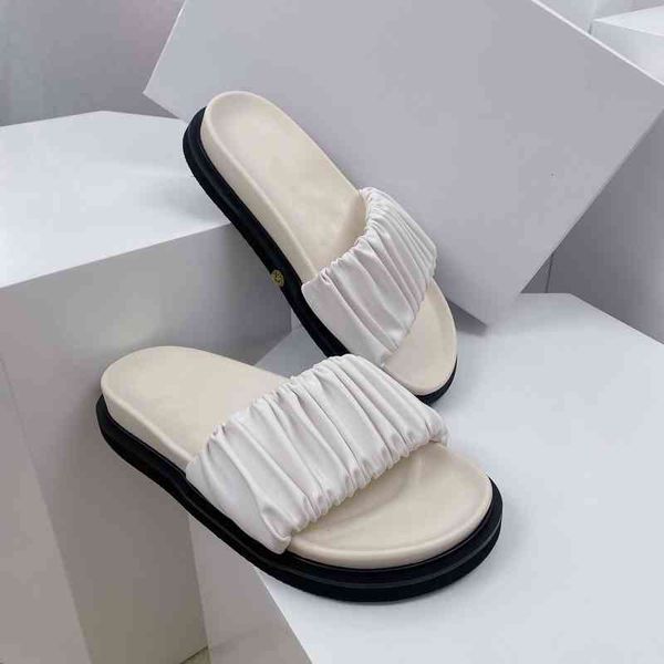 

slippers women's folding summer shoes outdoor slippers open toe increased waist series, Black