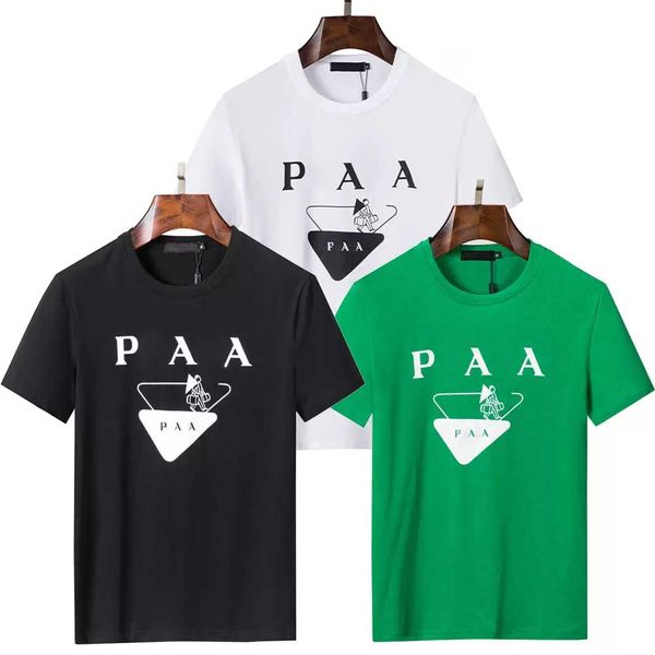 

2022 men's t-shirts designer t-shirts men's clothing shirts 100% cotton slim fit t-shirts crew neck spring summer classic retro sh, White;black