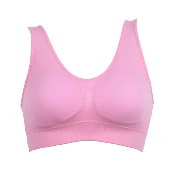 

s-6xl bra with pads seamless push up plus size underwear wireless comfortable active, Red;black