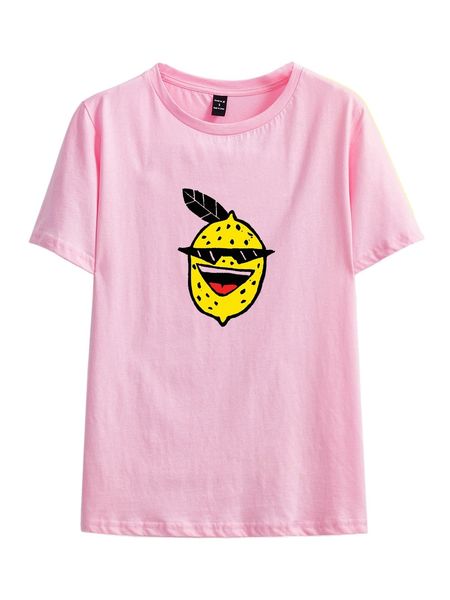

x james o cartoon graphic round neck tee c7gd#, White