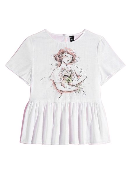 

x bev johnson figure keyhole back peplum p0in#, White