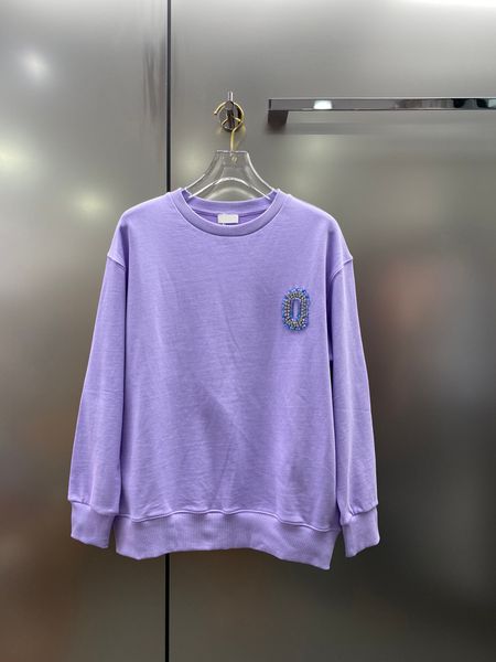 

light purple brand sports womens hoodies and sweatshirts brand designer print hooded sweater embroidery design tanabata limited edition swea, Black
