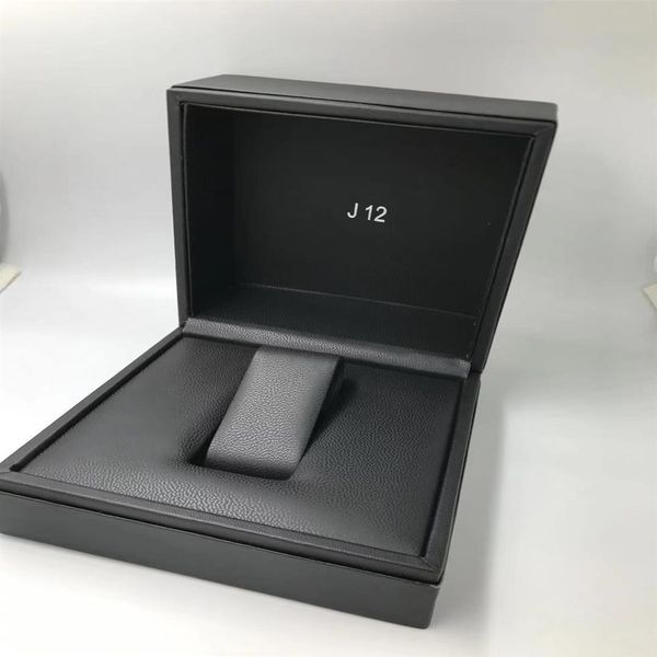 

watch boxes & cases chan original black j12 leather watches boxs fashion box gift package162a, Black;blue