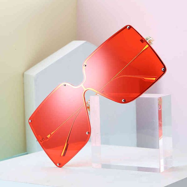 

sunglasses love red big face metal glasses for men and women bstv, White;black