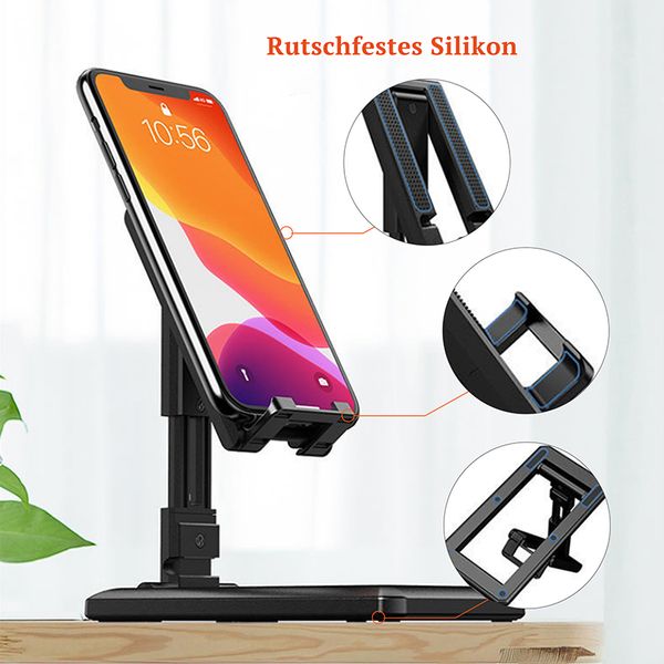 

foldable tablet mobile phone deskholders stand for ipad iphone samsung desk holder adjustable desk bracket smartphone