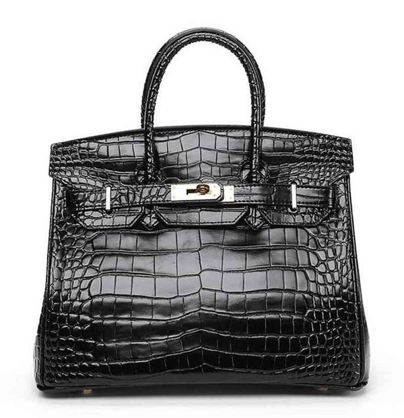 

designer handbags birki st crocodile emma's orchid 2022 leather women's birkins fashion atmosphere one shoulder messenger
