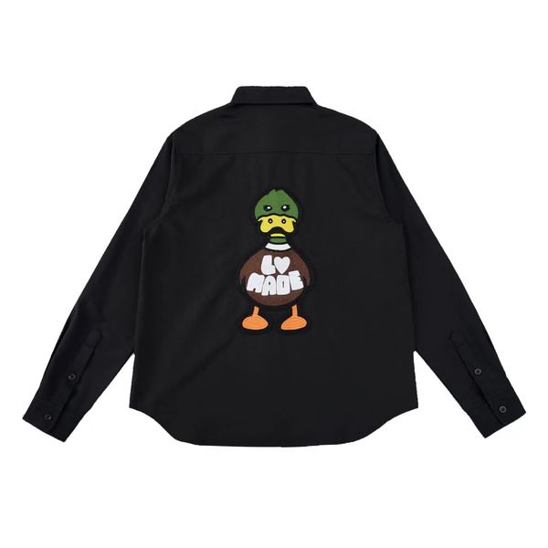

l2022vv nigo duck shirt mens jacket new sweater luxury wear outfits matching men clothes, Black;brown