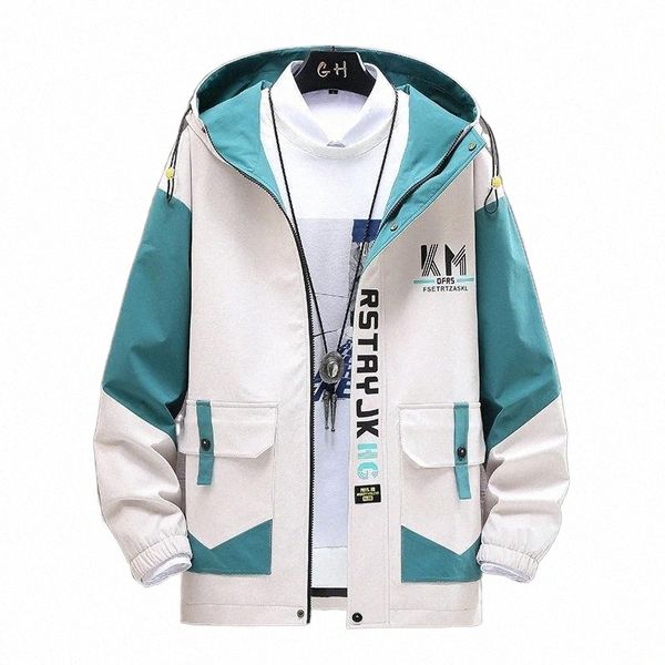 

men's jackets 2021 spring casual jacket male fashion hooded streetwear comfortable slim fit clothing pockets coats men n1vb#, Black;brown