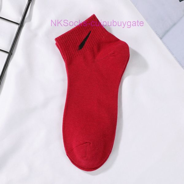 

fashion classic men's socks hook brand designer women's leisure lovers' short tube sportsocks luxury women men breathable ver, Black