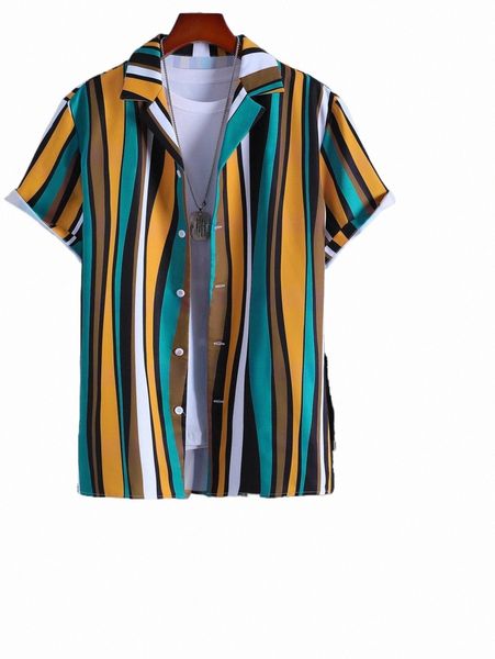 

men random color block shirt & shorts without tee i8eb#, Gray