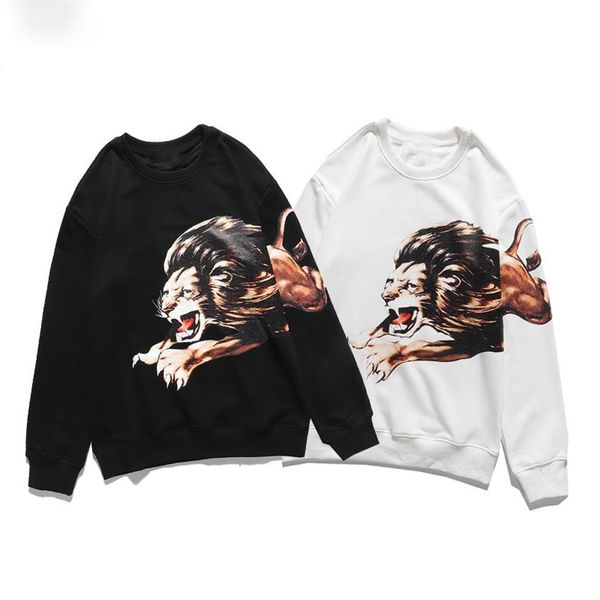 

new street designer hoodie men women fashion hoodie size m-xxl 2-color hooded sweatshirt hip hop hood sweatshirt mens luxury hood241x, Black