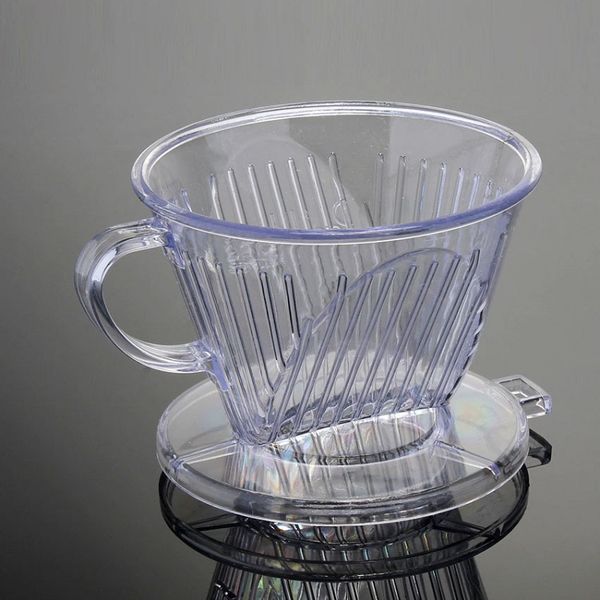 

small plastic cone reusable coffee filter baskets mesh strainer pour over coffee dripper 102 drip type