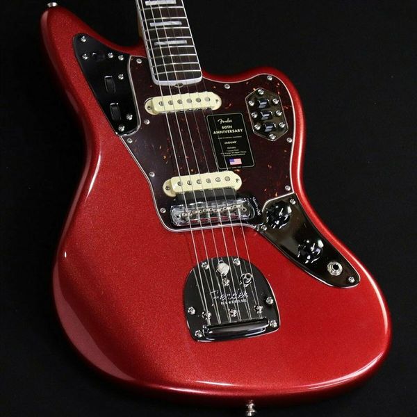 

60th anniversary jaguar rosewood mystic dakota red electric guitar295d