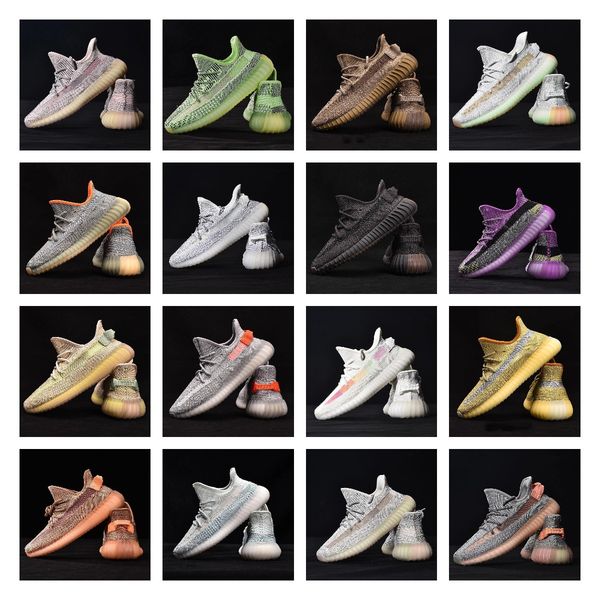 

with box 2022 new mens women running shoes sneakers color green purple red blue outdoor fashion sports trainers size us 13 eur 36-48