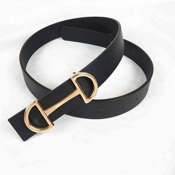 

designer belts belt women's smooth buckle , personalized rectangular leisure , trouser mm youth black f4tq, Black;brown