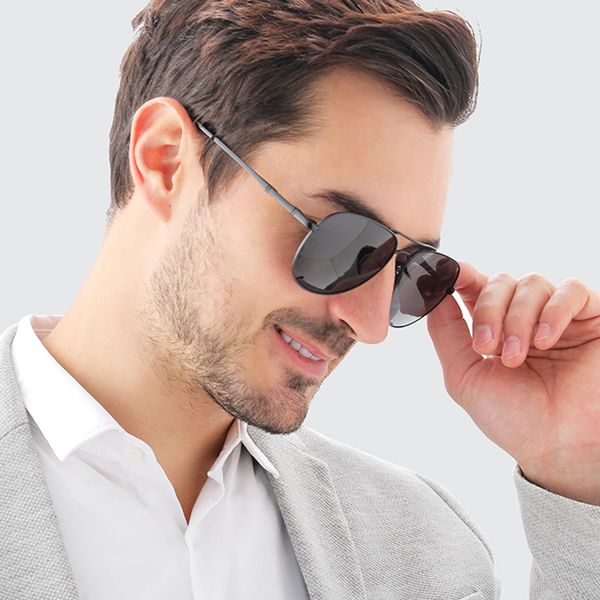 

2022 metal frame polarized sunglasses men's glasses mirror sunglasses wholesale xd-6121, White;black