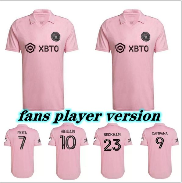 

fans player version 22 23 inter miami cf soccer jerseys yedlin matuidi higuain beckham pizarro gregore campana higuain 2022 2023 football sh, Black;yellow