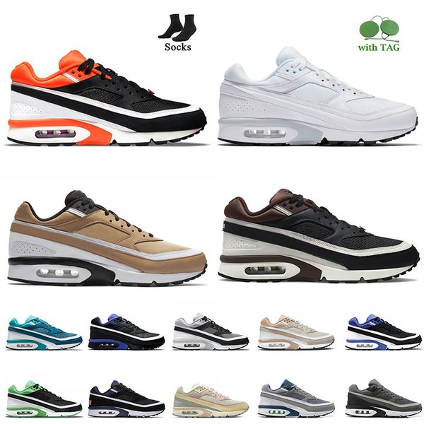 

outdoor jogging sport running shoes women mens bw og los angeles white pure platinum vachetta tan beijing black persian violet leather rotte