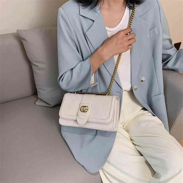 

women's chain fashion single messenger small square net red foreign 80% off wholesale sale